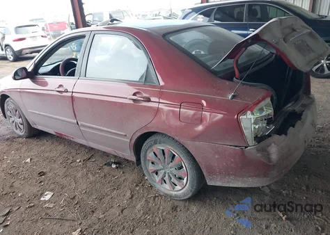 2006 Kia Spectra Ex/Lx/Sx z USA, uszkodzony, nr VIN KNAFE121065354892